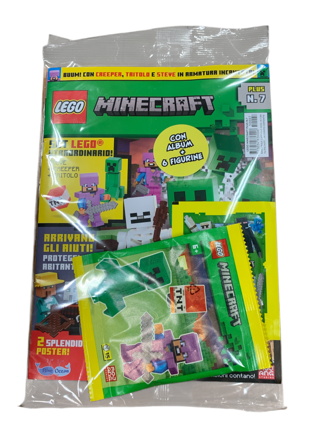 PACK RIVISTA MINECRAFI N°7 PLUS